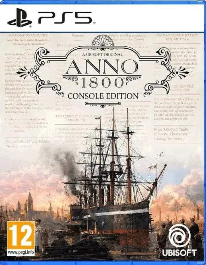 Видеоигры – Anno 1800 (1) – -anno, 1800, console – купить в Новосибирске